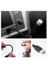 BFS  Kırmızı Ayak Altı Tavan Led Araç içi Aydınlatma Oto Araba İç Disko Ayarlanır USB Lamba Işık