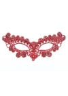 BFS   Kırmızı Dantel Masquerade Maskesi 6 No