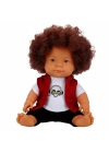 BFS   Kıvırcık Saçlı Curly Bebek 35 cm