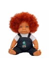 BFS   Kıvırcık Saçlı Curly Bebek 35 cm