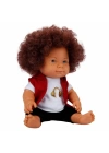 BFS   Kıvırcık Saçlı Curly Bebek 35 cm