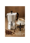 BFS  Klasik Italyan Moka Pot - 6061 Saf Alüminyum  Profesyonel Moka Pot - 6 kişilik