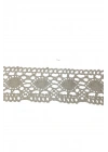 BFS Kopanaki Dantel en 5 cm Badem Model Krem 1 Metre