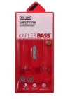 BFS KR-204 Kablolu Kulaklık - Kırmızı