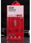 BFS KR-204 Kablolu Kulaklık - Kırmızı