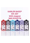 BFS KR-207 Mıknatıslı Kablolu Kulaklık - Kırmızı