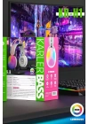 BFS KRH1 RGB Kafaüstü Kablosuz Kulaklık - Siyah