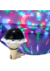 BFS  Kristal Gökyüzü Modlu Yıldızlı Hareketli 360 Derece Dönen Kristal Led Ampül