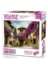 BFS   KS Games Flowered Village Houses Puzzle 500 Parça 20062