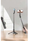 BFS Kumandalı Tripod Telefon Tutucu Selfie Çubuğu 360 Derece Dönebilen