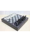 BFS Kutulu Cam Satranç Seti Alk3531