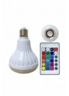 BFS Lamba Hoparlör Ampül Görünümlü Renk Değiştirebilen Android ve İOS Uyumlu