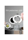 BFS  Lavabo Süzgeci - 7.5 cm Çap 2 Lİ SET Gider Sügeci Lavabo Süzgeci