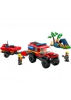 BFS   LEGO 4x4 Kurtarma Botlu İtfaiye Kamyonu