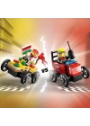 BFS   LEGO City Pizza Arabası İtfaiye Kamyonuna Karşı Yarış Arabası Paketi 60458