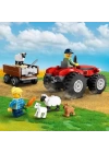 BFS   LEGO City Römorklu Kırmızı Çiftlik Traktörü ve Koyun 60461