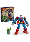 BFS   LEGO DC Superman Robotu, Lex Luthor’a Karşı Süper Kahraman Oyuncak Figürü 76302
