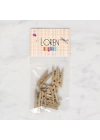 BFS LOREN CRAFTS 10 LU ALTIN RENK MİNİ MANDAL