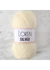 BFS LOREN SILVER KREM EL ÖRGÜ İPİ - RS0065 - 34071
