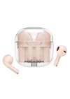 BFS LS-09 Bluetooth 5.3 TWS Kablosuz Airpods Kulaklık - Pembe