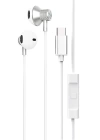 BFS LS-730 1.2M iPhone 15 Serisi ile Uyumlu Type-C Kablolu Kulaklık - Gümüş