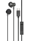 BFS LS-730 1.2M iPhone 15 Serisi ile Uyumlu Type-C Kablolu Kulaklık - Siyah