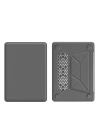BFS Macbook Air 15 2024 Macbook Deri Kapak - Gri
