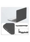 BFS Macbook Air 15 2024 Macbook Deri Kapak - Gri