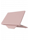 BFS  Macbook Air 15 2024 Macbook Deri Kapak - Pembe
