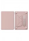 BFS Macbook Air 15 2024 Macbook Deri Kapak - Pembe