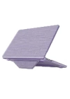 BFS Macbook Pro 13 2020 Macbook Kumaş Kapak - Mor