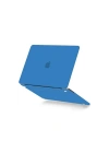 BFS  Macbook Pro 13 2021 Macbook Buzlu Kapak - Mavi