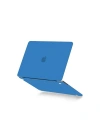 BFS  Macbook Pro 13 2021 Macbook Buzlu Kapak - Mavi