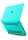 BFS Macbook Pro 13 2021 Macbook Buzlu Kapak - Yeşil