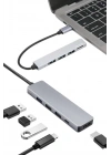 BFS Macbook Pro/air Uyumlu USB Type-C 8 In 1 Hub Dönüştürücü Çevirici Çoklayıcı USB Hdmı Micro Sd 8 Girişli