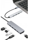 BFS Macbook Pro/air Uyumlu USB Type-C 8 In 1 Hub Dönüştürücü Çevirici Çoklayıcı USB Hdmı Micro Sd 8 Girişli