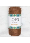 BFS  Macrame Kahverengi El Örgü İpi - RM 0200 - 34349