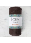 BFS  Macrame Kahverengi El Örgü İpi - RM 0210 - 34338