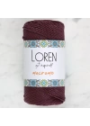 BFS  Macrame Koyu Bordo El Örgü İpi - RM115