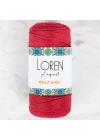 BFS  Macrame Koyu Kırmızı El Örgü İpi - RM 0105 - 34345