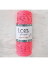 BFS  Macrame Neon Pembe El Örgü İpi - L116