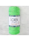 BFS  Macrame Neon Yeşil El Örgü İpi - L115