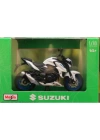 BFS   Maisto 1/18 Suzuki GSX-S750 ABS Motosiklet