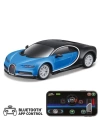 BFS  Maisto 1:41 APP Control Kumandalı Metal Araba Bugatti Chiron 20