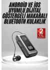 BFS Makaralı Kulaklık SD Kart Girişli Dijital Göstergeli Kablolu Bluetooth Kulaklık