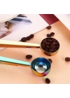 BFS  Mandallı Kahve Ölçü Kaşığı Renkli Çok Fonksiyonlu Paslanmaz Çelik Kaşık