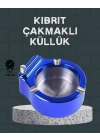 BFS Masa Üstü Çakmaklı Küllük Paslanmaz Metal Gövde