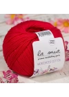 BFS  Mercerized Cotton Kırmızı El Örgü İpi - 19 - 33597