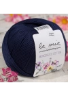 BFS  Mercerized Cotton Koyu Mavi El Örgü İpi - 117 - 33590