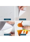BFS  Mermer Desenli Masa Tezgah Mutfak Su Geçirmez Yapışkanlı Folyo Sticker Sarı 5x0,6m